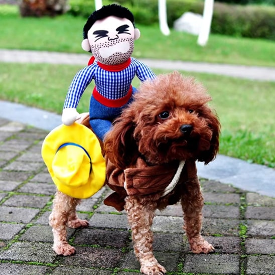 Vêtements-de-cowboy-pour-chien